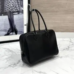 エルメス プルマン ボックスカーフ ブラック G金具 - メルカリ