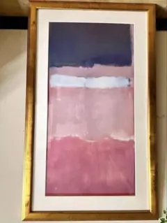 マーク・ロスコ 大型ポスター額装済み 103x62cm