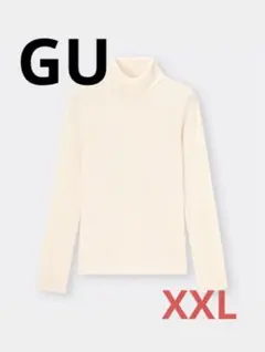 GU リブタートルネックセーター XXL