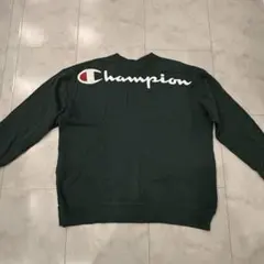Champion ダークグリーン トレーナー XL