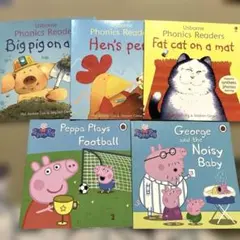 英語絵本　洋書絵本まとめ売り 5冊セット　 phonics Peppa Pig