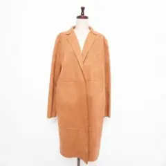 ZARA フェイクスエードチェスターコート キャメル サイズM*MD578のサムネイル