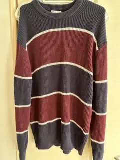 GU ボーダーニット　M