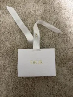 Dior ホワイトペーパーショッパー