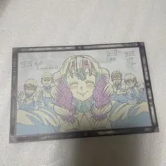 甘露寺蜜璃 ポストカード 鬼滅の刃 絆の奇跡、そして柱稽古へ 横/笑顔/モブ