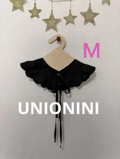 UNIONINI フリル付き黒襟 ハート　Ｍ　ユニオニーニのサムネイル