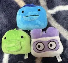 たまごっちフェイスぬいぐるみ　3点セット