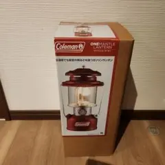 Coleman レッド ランタン マントル付き Coleman コールマン ワンマントルランタン レッド : グッド