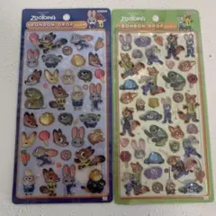 ボンボンドロップシール　ズートピア