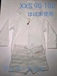 値下げ中！ジェラートピケ　ベビー　パーカー　ショートパンツ