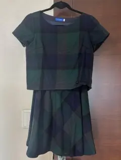 BLUE LABEL CRESTBRIDGE チェックワンピース　38