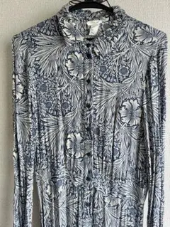 WILLIAM MORRIS x H&M ロングシャツワンピース