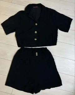 ラブトキ　セットアップ　黒　M150