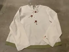 アンビデックス　CHINA刺繍入り長袖シャツ