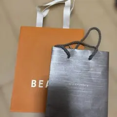 BVLGARI BEAMSショッパー シルバー