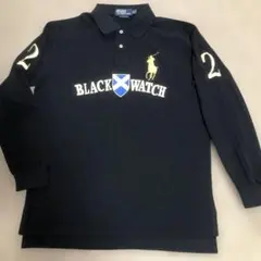 新品★Polo by Ralph Lauren 黒　ビックポニー　デカロゴ★XL