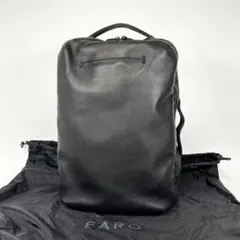 新品未使用✨FARO ファーロ　Urban Rucksack3 レザー　ブラック FARO（ファーロ） ビジネスバッグ Urban 2Way Sack 3 メンズ