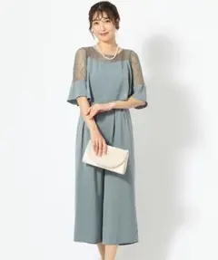 【aimer anche】総レース　オールインワンパーティードレス