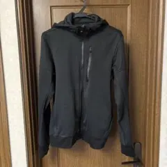 【上下セット】アディダス ブラック フード付き ジャージ ジャケット M