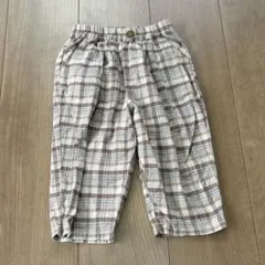 tete a tete チェック パンツ 90cm