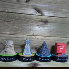 ジョジョの奇妙な冒険　第4部　一番くじ F賞[杜王町名所スタンプ] 4種類セット