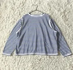 CAHLUMN カウラム ボーダーTee ネイビー XL - メルカリ