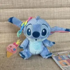 スティッチ ラウンドワン限定 カラフルアイス アクリルチャーム