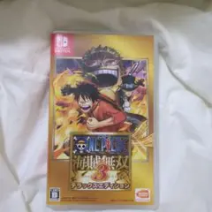 ONE PIECE 海賊無双 3 テックエディション・レアステッカー付き
