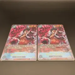 OP11-118 モンキー・D・ルフィ SEC シークレットパラレル 2枚セット