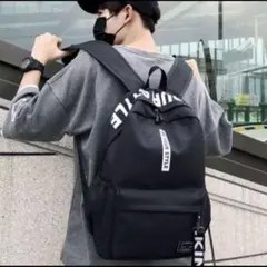 リュック 通学 黒 ブラック 通勤 大容量 ビジネス A4 軽量 男女兼用