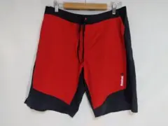 美品！Reebok☆リーボック☆ナイロンハーフパンツ　サイズXO　サーフパンツのサムネイル