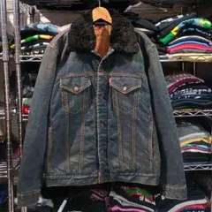 ボアジャケット デニム