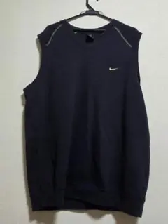 NIKEゴルフ ベスト ネイビー XL ナイキ　メンズ　LL　リブのサムネイル