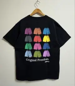 美品 Gramicci グラミチ Tシャツ バックプリント ショートパンツ XL