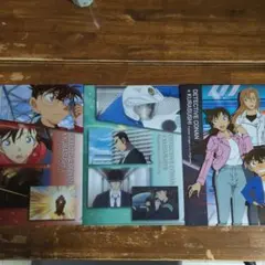 名探偵コナンくら寿司クリアファイル ３枚セット