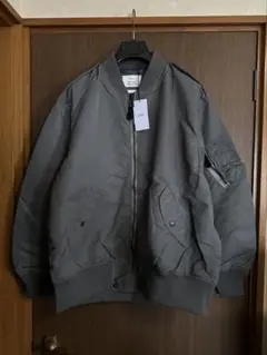 3新品 HYKE TYPE L-2A JACKET ジャケット ブルゾン グレー
