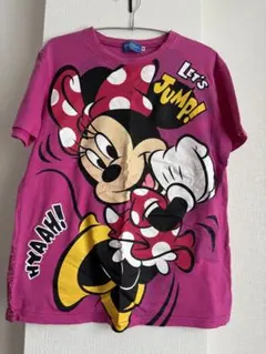 東京ディズニーリゾート　ミニー・マウス ピンクTシャツ　Mサイズ