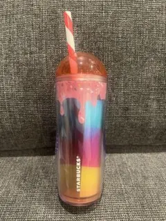 新品 ドリームリッドタンブラー 355ml スターバックス ストロー付き