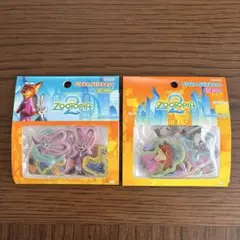 ①ズートピア2 ぷっくり！フレークステッカー シール