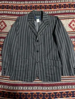 WOOLRICH ストライプ テーラードジャケット Mサイズのサムネイル