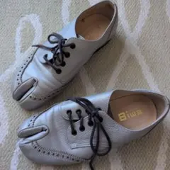 足袋シューズ（グレー・レザー）