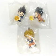 内袋未開封 ドラゴンボール改 スパーキングキーチェーン 3種 まとめ売り