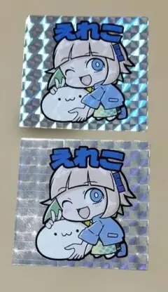 エレコム キャラクターえれこ シール【2枚】ステッカー