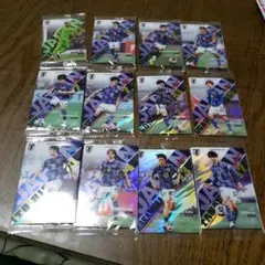 日本代表 サッカーカードセット12枚