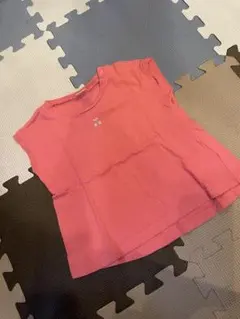 petit main ピンク チェリー刺繍 Tシャツ 90 女の子　保育園