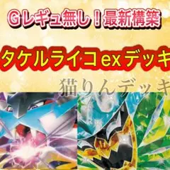 ポケカ 構築済みデッキ ポケモンカード タケルライコ