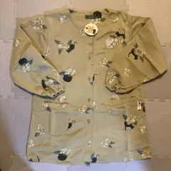 AITAKA EVERYDAY 猫と花のエプロン M-Lサイズ