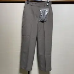 ナチュラルビューティーベーシック センタープレスストレートワイドパンツ