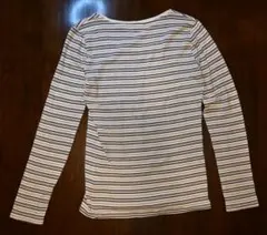 ユニクロ　ボーダー 　長袖Tシャツ Lサイズ