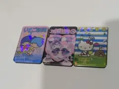 いちご新聞 マグネットキティちゃん、キキララ、クロミ 3枚セット